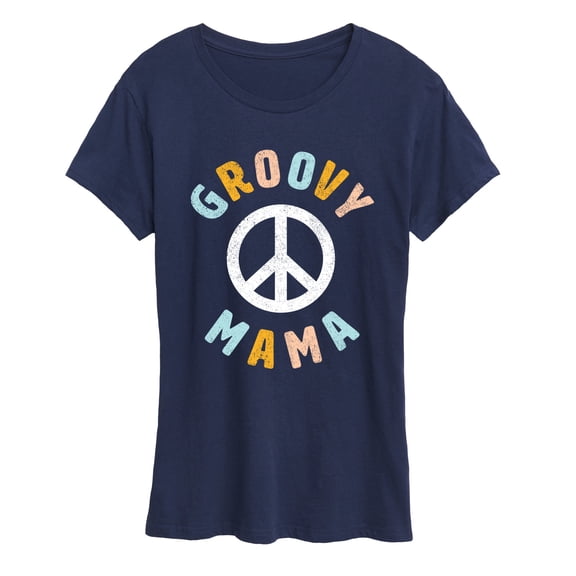 Instant Message - Groovy Mama - Women's Short Sleeve Graphic T-Shirt