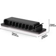 thumbnail image 4 of Cable Holder Clip, Cable Holder Clip, Good Adhesion - Self-Adhesive Cable Clip, Suitable for Metal Holders Under Home Desk, Storage Boxes, Black 1 Piece, 4 of 4