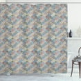 thumbnail image 1 of Ambesonne Geometric Shower Curtain, Folkloric Effect Tile, 69"Wx84"L, Multicolor, 1 of 3