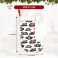 thumbnail image 4 of Salouo Pirate Hats Print Christmas Stockings,Large Xmas Stocking Set of 1 Holiday and Farmhouse Stocking for Christmas Holiday Party Decoration(17.7*11 Inch), 4 of 7