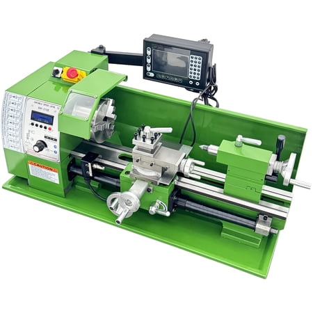 Mini CNC Metal Lathe Precision Drilling and Milling Lathe 8"*16"