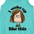 thumbnail image 2 of Peanuts - Patty I Woke Up Like This - Toddler & Youth Girls A-line Dress, 2 of 5