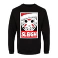 thumbnail image 1 of Grindstore - Jersey Horror Sleigh Navidad para Hombre (Negro), 1 of 2
