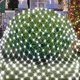 thumbnail image 4 of Thrisdar - Cortina de luces navideñas de 3 x 2/3 x 3 m para exteriores, para jardín, resistente al agua, para decoración de bodas y Navidad, 4 of 5