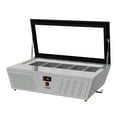 thumbnail image 5 of 39 in. Countertop Ice Cream Display Freezer with Glass Top with and 5 Pans, 5 of 17