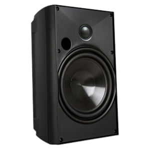 Black PROFICIENT AUDIO SYSTEMS AW600TTBLK 6.5 Indoor//Outdoor Dual Voice-Coil Speaker