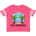 thumbnail image 3 of Inktastic Summer Vacation in Fort Lauderdale Boys or Girls Toddler T-Shirt, 3 of 5