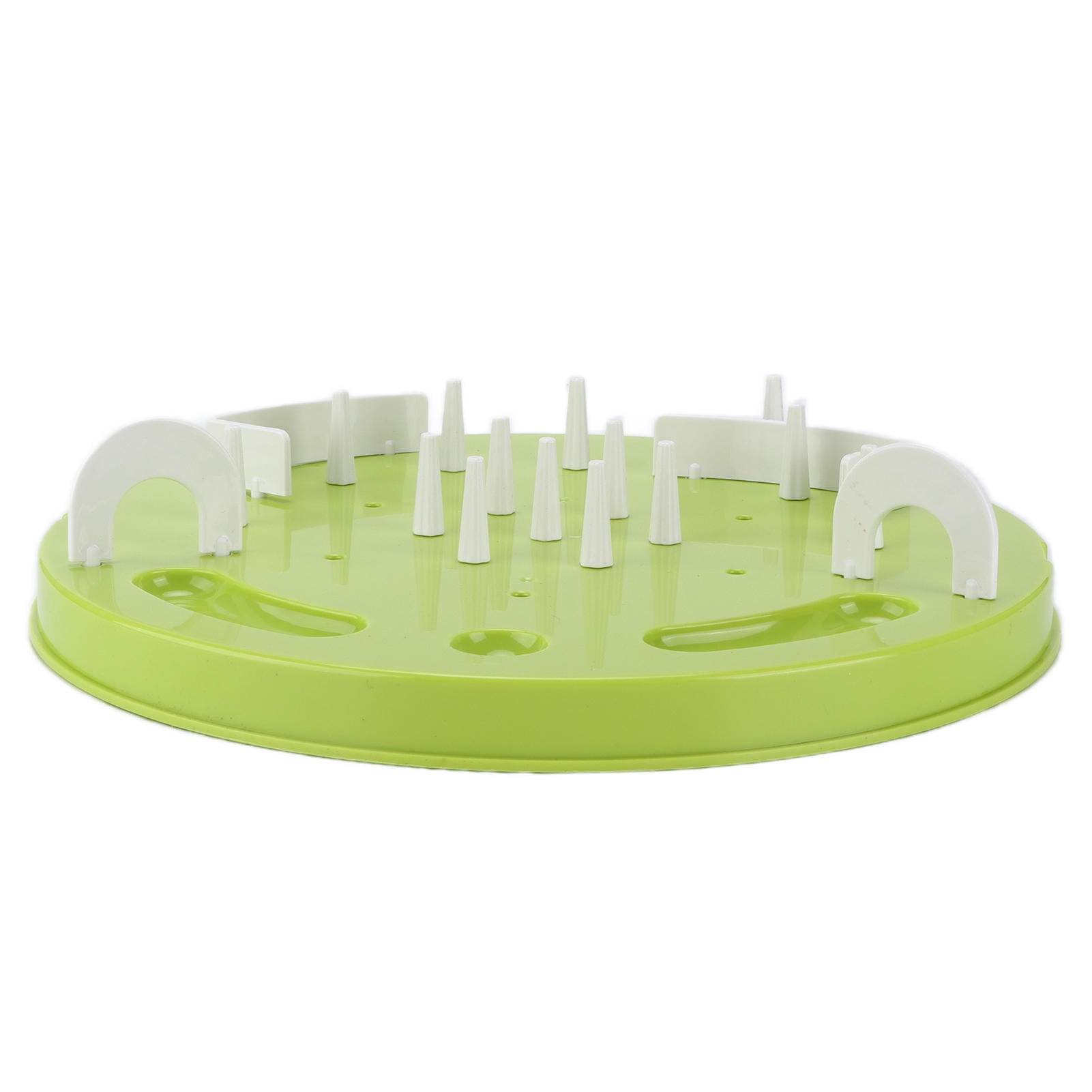 BOKYAN Pet Maze Slow Food Bowl – Interactive Puzzle Bowl for Cats & Dogs, 12.2" x 12.2" x 3.94", 2.09 lb, Non‑Slip Base, Food‑Safe, Rinseable