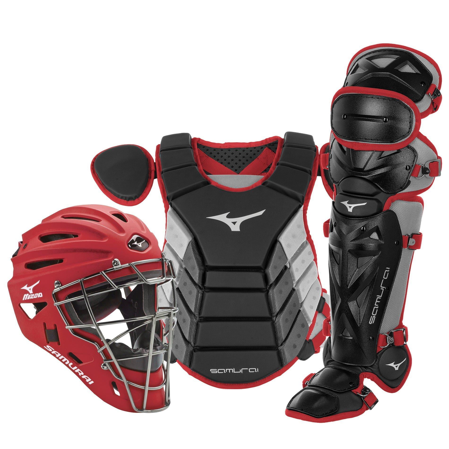 Junior Catcher's Gear Pack in SCARLET RED Ages 5-8 