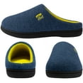 thumbnail image 6 of Ravelier Men's Original Dual-Tone Memory Foam Slipper, 6 of 7
