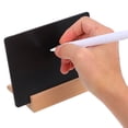 thumbnail image 5 of Standing Chalkboard Sign for Decor Multi Functional Price Board Display Stand Black 1 Set, 5 of 6