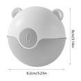 thumbnail image 3 of Xihbxyly Removedor de Adhesivo para El Cabello, Diseño de Tambor Portátil, Removedor de Pelos de Mascotas Reutilizable, Compacto y Ligero, Ideal para Uso En El Hogar y La Oficina, Fácil de Limpiar, 8, 3 of 6