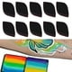 thumbnail image 2 of Juego de 10 esponjas reutilizables para pintar el cuerpo de niños, profesionales, para trabajos artísticos. Estilo a, 2 of 9