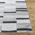 thumbnail image 4 of Mark&Day Area Rugs, 5x7 Trish Modern Black Area Rug, Black Silver Grey Carpet for Living Room, Bedroom or Kitchen (5'3" x 7'3"), 4 of 6