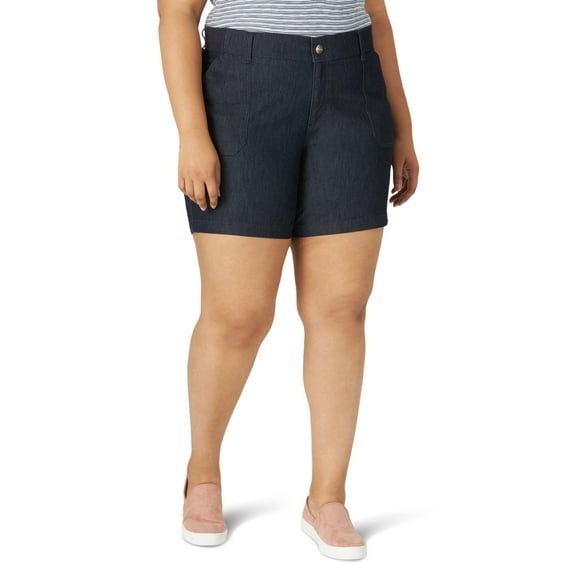 Lee Women's Plus Size Utility Short