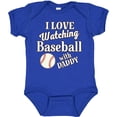 thumbnail image 3 of Inktastic Daddy Baseball Grandson Boys or Girls Baby Bodysuit, 3 of 5