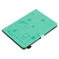 thumbnail image 5 of Dteck Case For Apple iPad 9th Generation 10.2-inch 2021,Magnetic Leather Cat Patterned Wallet Card Holder Smart iPad 8th/7th Gen 10.2" Case Folio Stand Protective Automatic wake/sleep Cover,Green, 5 of 8