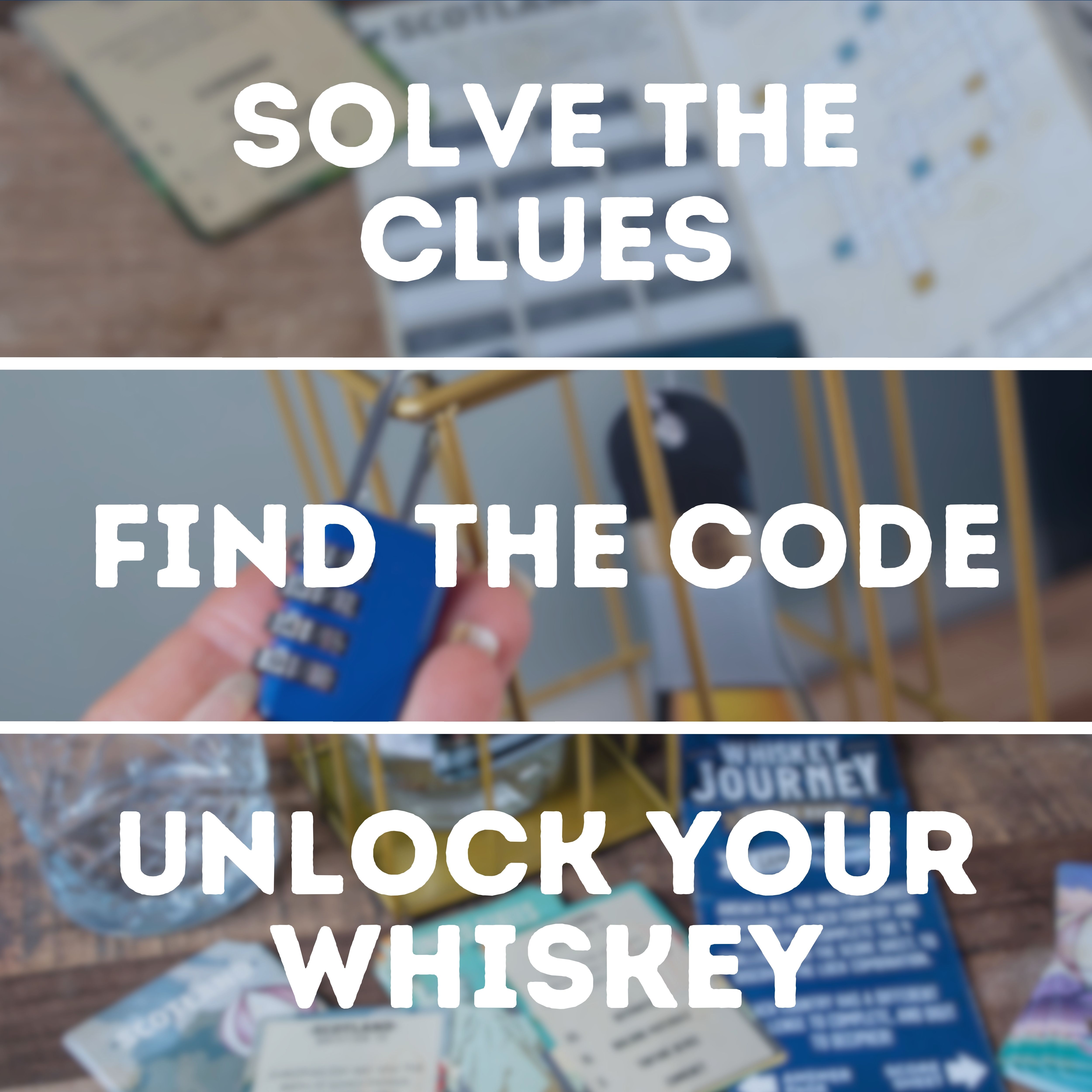 Jeu D'évasion Whisky - Puzzle Pour Adultes Avec Cage à Déverrouiller - Cadeau Original Pour Homme