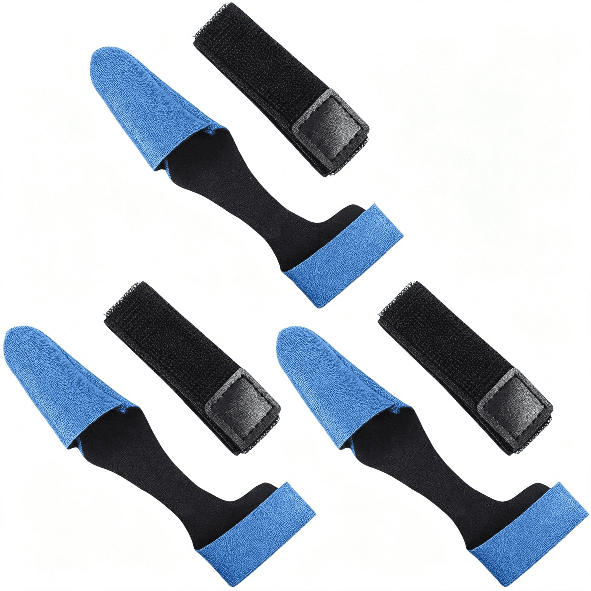 BESTSKY 3 Set Fishing Rod Tip Covers and Rod Tie Canes Sleeves Protector Case Fastening Strap Rods Glove Fastener Strap Fishing Rod Straps