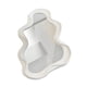 thumbnail image 2 of Espejo de mesa con borde irregular, decorativo para decoración del hogar, espejo de tocador artístico, montaje en pared para habitación de niñas, Blanco, 2 of 8