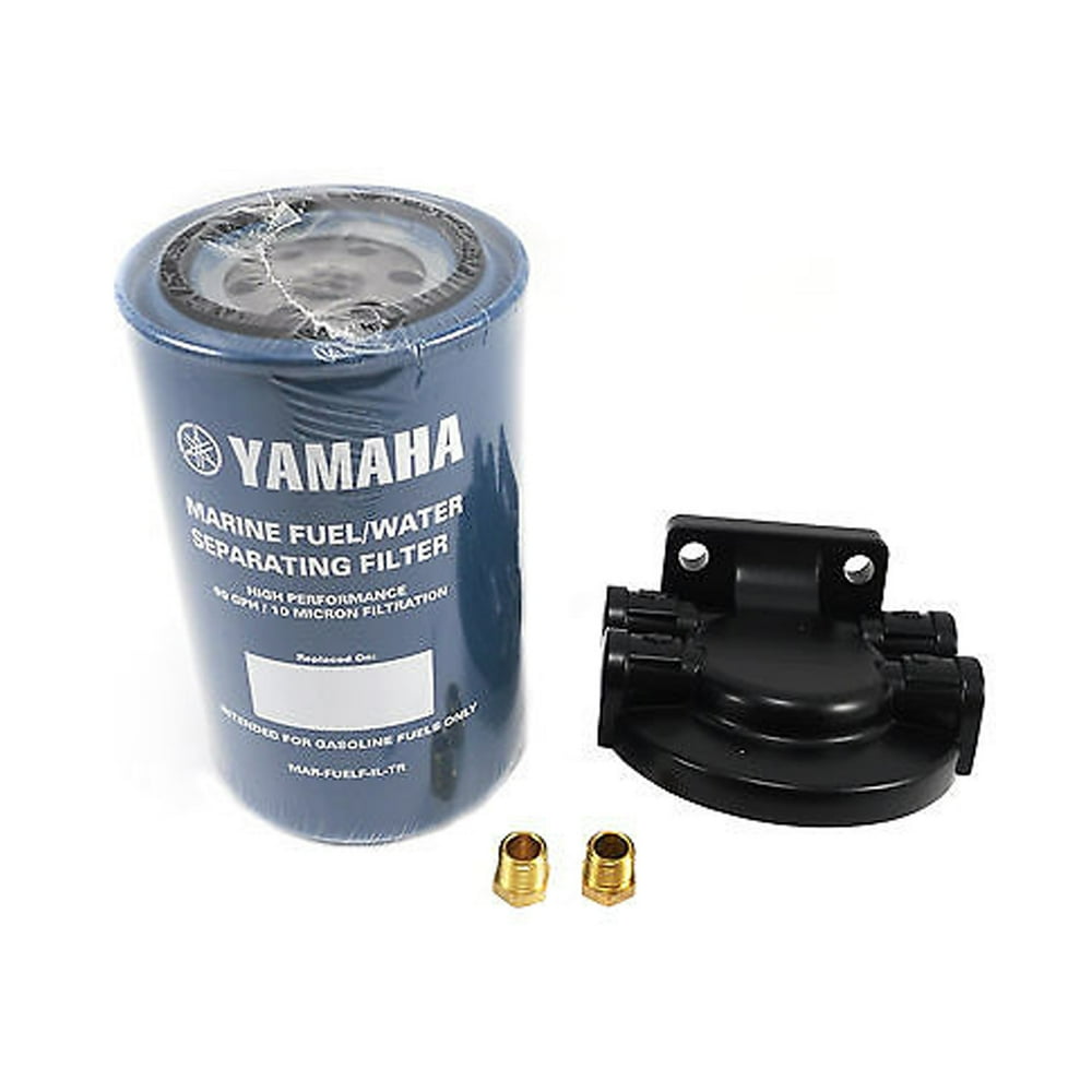 Yamaha Fuel Water Separator Filter Yamaha Marine New OEM Fuel/Water Separator Filter Assy 10 Micron, MAR