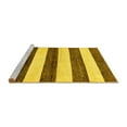 thumbnail image 2 of Ahgly Company Machine Washable Indoor Rectangle Abstract Yellow Modern Area Rugs, 2' x 3', 2 of 4