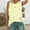 White womens tank tops, variant on Wycnly Womens Tank Tops Breathable Loose Fit Pullover Vest Tee Tops Summer Fashion Daisy Print Crewneck Sleeveless Shirts Blouse Yellow XXL