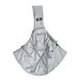 thumbnail image 2 of Bolsa de Transporte para Perros Y Gatos, Bolso de Mano Cómodo Y Suave, Bolsa de Transporte para Cachorros, Animales PEQUEÑOS, Senderismo, Uso Al Aire Gris claro, 2 of 8