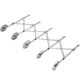 thumbnail image 1 of Cortador de acero inoxidable Multi-wheel Dough Pizza Divider Knife, 1 of 2