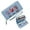 Blue, variant on GEEAD Secure Wallet for Women Ultral-thin Long Wallet for Women Peace Books Love Eyecatching Accessory Daily Commute Essential