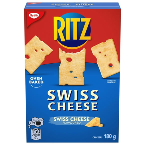 RITZ Swiss Cheese Crackers, 180 g