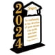 thumbnail image 1 of Centro de mesa de graduación Letrero de madera para mesa de graduados Decoración para fiesta de graduación, 1 of 4