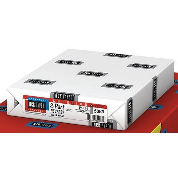 NCR Paper SUP2PCAN13 NCR Superior Carbonless Paper Legal Size 2 copies White/canary 250 sets per package (Pack of 1)