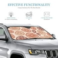 thumbnail image 4 of Bingfone Mushrooms2 Car Windshield Sunshade,Sun Foldable Sun Shield Sun Visor for Car - Small, 4 of 9