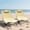 Khaki 2pcs, variant on WTVIDAS Oversized Backpack Beach Chairs 2 Pack with 4 Position Lay Flat Portable Low Camping Chairs with Headrest&Side Pocket Folding Reclining Chairs for Beach Lawn Outdoor