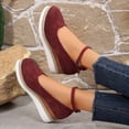thumbnail image 5 of oqasdz Women Casual Shoes Elegant Thick Soft Sole Slip On Platform Walking Shoes for Ladies Spring Fall Comfort Everyday Versatile Outdoor Summer, 5 of 7