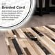 thumbnail image 5 of Cordinate Designer, Extension Electrica de 3 salidas polarizadas, Cable Trenzado de 2.4 m (8 pies),, 5 of 6