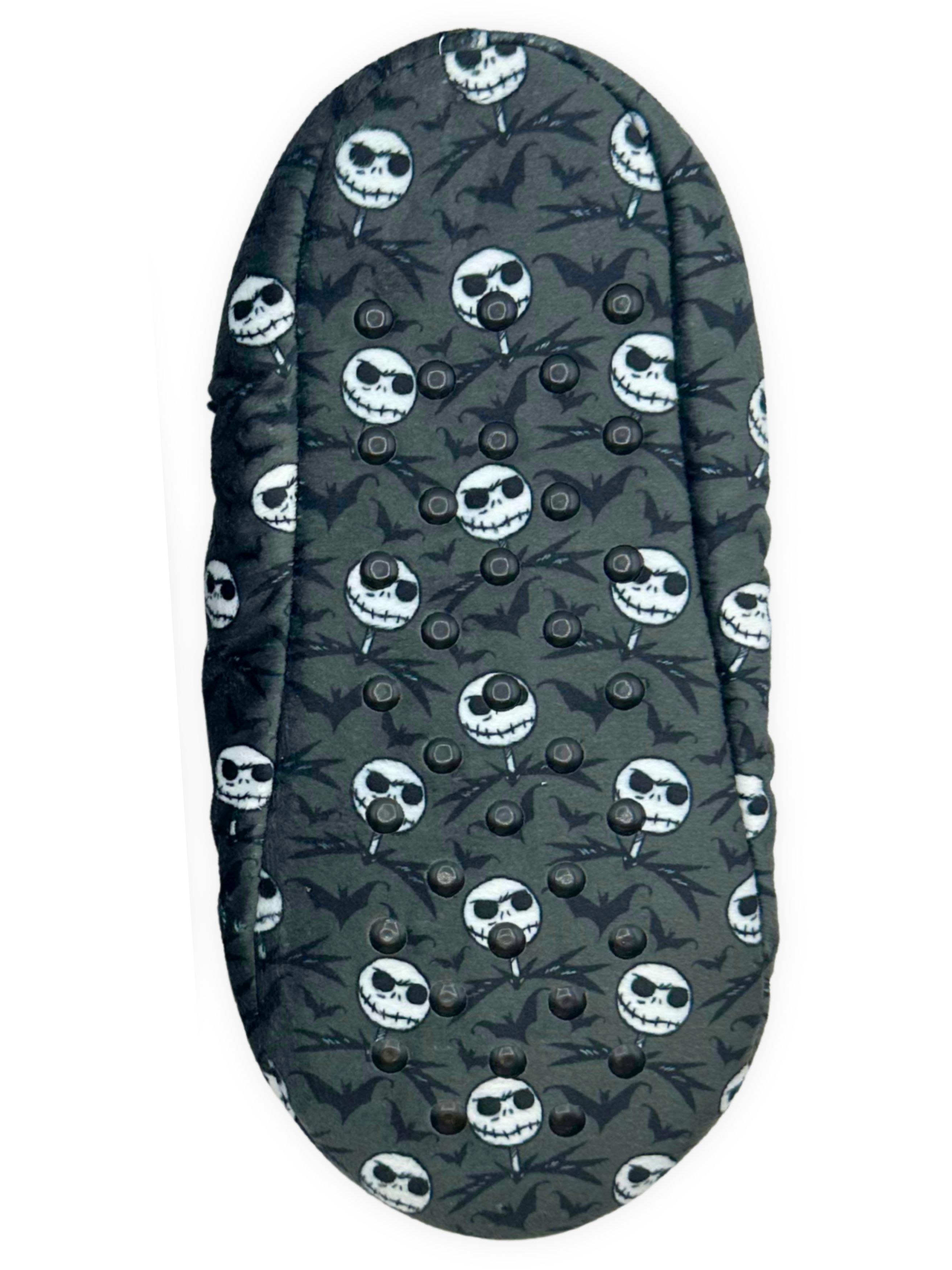 Disney Nightmare Before Christmas Men's Fuzzy Babba Slipper Socks, 1-Pack, Sizes M/L & L/XL