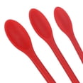 thumbnail image 1 of Para aplicaciones de belleza, espátulas de maquillaje, mini espátulas para frascos de cosméticos y cocina, espátula de silicona pequeña para raspar botellas, espátulas pequeñas en 3 tamaños, 4 piezas, 1 of 6