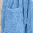 thumbnail image 5 of Cethrio Kids Boys Sleepwear Robes, Soft Warm Flannel Long Sleeve Boys' Bathrobes Blue Size 3-8T, 5 of 5