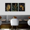 thumbnail image 6 of 3 Piece Wall Decor for Home, Oil Painting on Canvas Printing, Scenery Wall Art Modern Home Decor Artwork, Print Picture Paintings Framed, Picture Artwork For Living Room, Dinning Room, 6 of 6