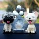 thumbnail image 5 of Car Interior Simulation Shaking Head Dog Decor, Car Interior Dashboard Ornament Home Office Decor(Fadou), 5 of 5