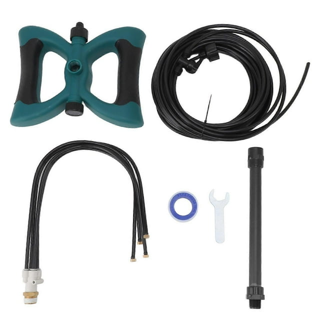 Standing Misting Cooling System Portable Standing Misters for Patio Backyard Swimming Pool Porch Deck 10m Extension Tube 25cm Extension Rod US Thread