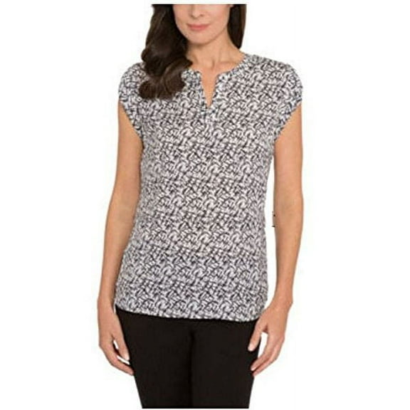 Hilary Radley Blouse, Gray, Small