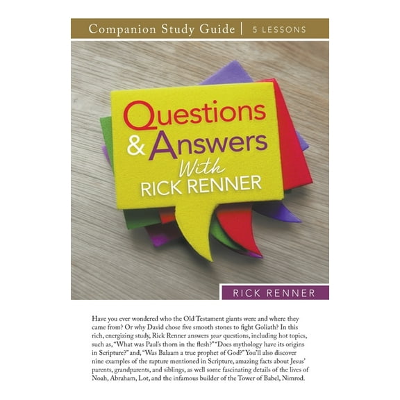 Questions and Answers With Rick Renner Study Guide (Paperback) by Rick Renner