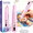 Pink, variant on Electric Diamond Art Pens with Light, Wireless Vacuum Pen for Diamond Art Kit for Adults, Rechargeable Quiet Suction Diamond Art Painting Accessories and Tools, 2-Speed Suction Adjustment, White