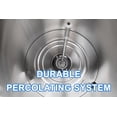 thumbnail image 7 of SYBO Commercial Grade Stainless Steel Percolate Coffee Maker Hot Water Urn, 55 CUP 8L, 7 of 7