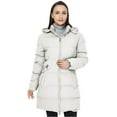 thumbnail image 2 of WenVen Women's Winter Coat Warm Puffer Jacket Outerwear Jackets with Hood White 2XL, 2 of 8