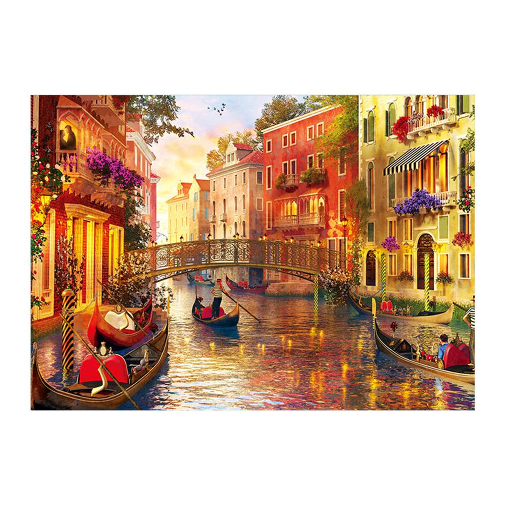 Famure 1000Piece Jigsaw Puzzle Famous Painting Series Museum