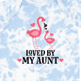 thumbnail image 4 of Inktastic My Aunt Loves Me Flamingo Niece Girls Baby Bodysuit, 4 of 5